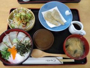 鯛めし定食画像