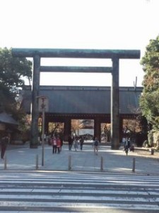 靖国神社鳥居