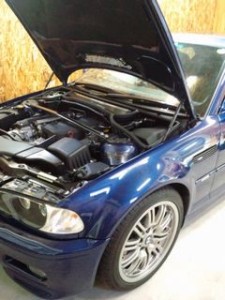 E46M3ボンネットオープン