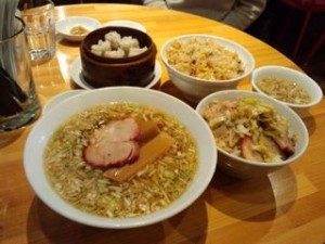 ラーメン、チャーハン