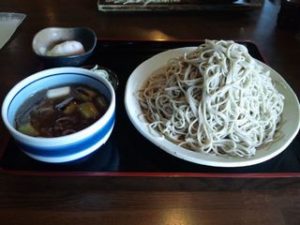 牛すじ蕎麦