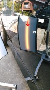 E91デントリペア作業後画像２