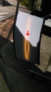 E91デントリペア作業前画像２