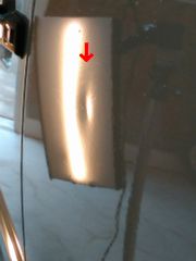 W124ドアヘコミ画像２